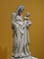 Statue, Vierge a l'Enfant (par Giovanni Pisano, v 1315, Marbre)(4)